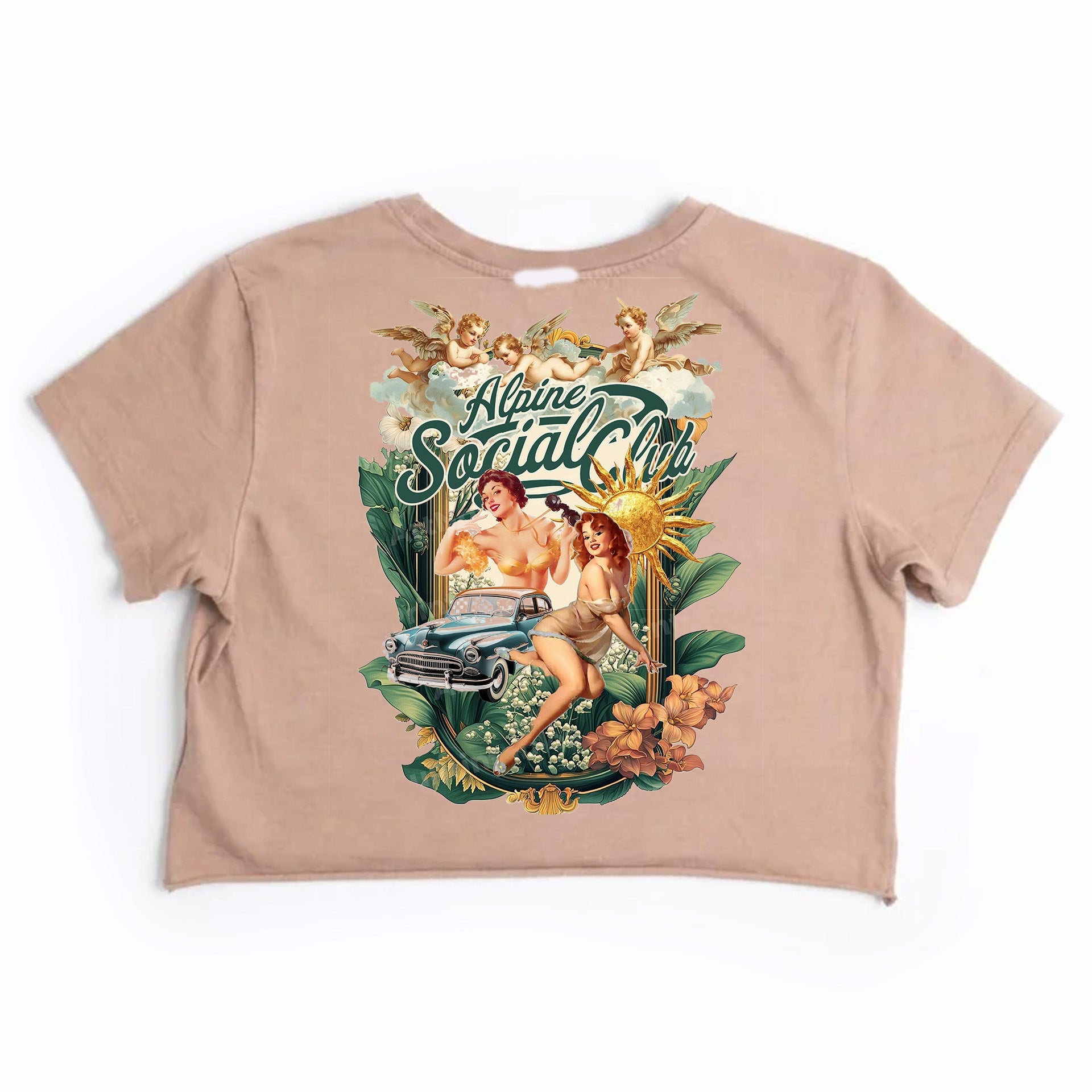 Alpine Social Club - Wormen Crew Neck Cupids and Lust